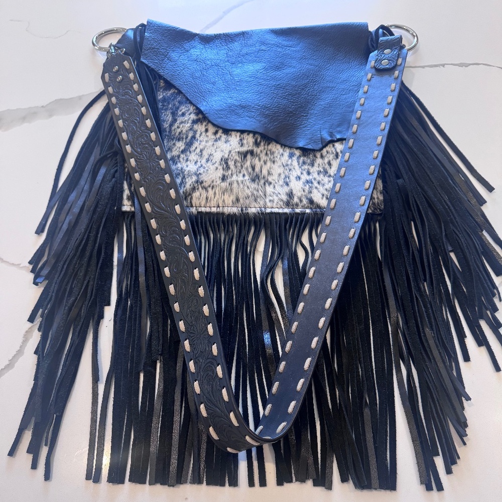 New Woods Trading Co Handmade fringe boho